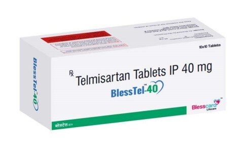 Telmisartan 40 Mg Tablet BLESSTEL-40 Blesscard Lifecare