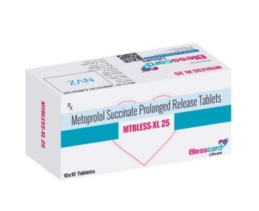 Metoprolol Succinate 25 Mg MTBLESS-XL 25 Blesscard Lifecare