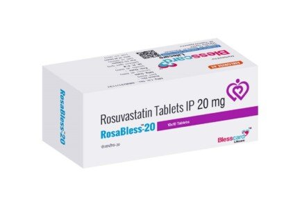 Rosuvastatin 20 mg tablets ROSABLESS-20 Blesscard Lifecare
