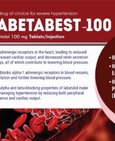 Labetalol 100 mg Cardiac Diabetic PCD Pharma Franchise Blesscard Lifecare