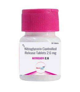 Nitroglycerin 2.6 mg Tablets Nitojoy-2.6 Blesscard Lifecare